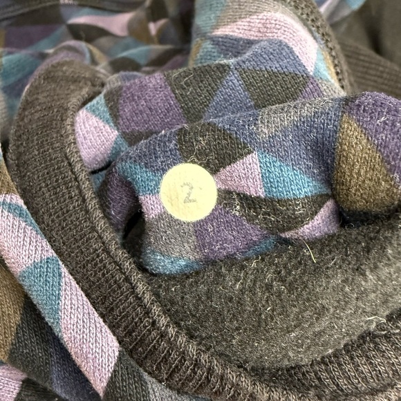 Lululemon Scuba Hoodie, Stained Glass Love Nightfall Size 2 - Picture 9 of 10